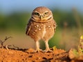 burrowing owl in