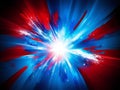 Burst Background light red mix with blue Royalty Free Stock Photo