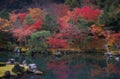 Tenryu-ji temple in Kyoto, Japan.