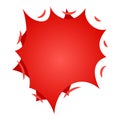 Bursting star icon, isometric style Royalty Free Stock Photo