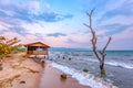 Burundi Bujumbura lake Tanganyika sunset Royalty Free Stock Photo