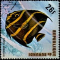 BURUNDI - CIRCA 1974: postage stamp, printed in Burundi, shows a