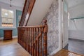 Victorian home stairs and landing Royalty Free Stock Photo