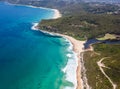 Burwood Beach and Dudley Beach Aerial View