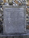 Dunkirk Veterans Memorial Stone