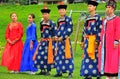 Buryat Dance Group Royalty Free Stock Photo