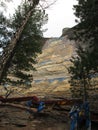 Buryatia. 30-meter statue of Buddha carved into the rock.