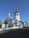 Buryatia, Ulan-Ude, Odigitrievsky Cathedral in the summer.