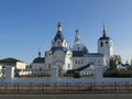 Buryatia, Ulan-Ude, Odigitrievsky Cathedral in the summer.