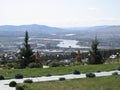 Buryatia. View of Ulan-Ude from Bald mountain.