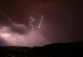 Thunderstorm over the Sudetes