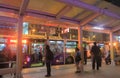 Bus commuters Taipei Main Railway Station cityscape Taiwan