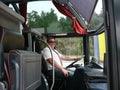 Bus driver Royalty Free Stock Photo