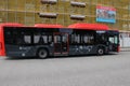 Bus of EBS at Den Haag Leyenburg bus station