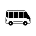 Bus Icon, Travel Anywhere by Bus, to reduce emissions.