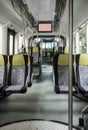Bus interior Royalty Free Stock Photo