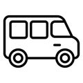 Bus  Isolated Vector Icon which can easily modify or edit Royalty Free Stock Photo