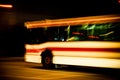 Bus line Royalty Free Stock Photo