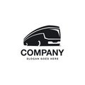 Bus Logo Icon, Travel Logo Icon, Transportation logo vector template Royalty Free Stock Photo