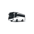 bus logo vector icon illustration Royalty Free Stock Photo