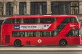 Bus New Routemaster that make up public transport from London