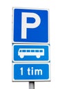 Bus parking space