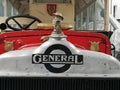 Bus radiator close-up