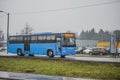 Bus on the road