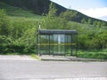 Bus shelter Royalty Free Stock Photo