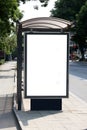 Bus shelter Royalty Free Stock Photo