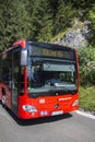 Bus shuttle to the Kehlsteinhaus, Obersalzberg, Germany