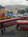 Bus stand at Sri Lanka nuwara eliya city