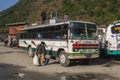 Bus station in Beni Royalty Free Stock Photo