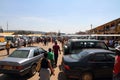 Bus Station in Kigali, Rwanda Royalty Free Stock Photo