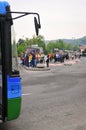 Bus station Royalty Free Stock Photo