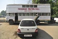 Bus station in Srinagar. Probably one of the poorest bus networks with poor stations and no decent conditions.