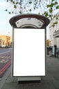 Bus stop Royalty Free Stock Photo