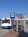 Bus stop Royalty Free Stock Photo