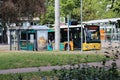 Bushaltestelle Berliner Platz/Liederhalle in Stuttgart