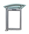Bus Stop - Bus Shelter Royalty Free Stock Photo