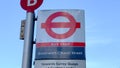 Bus Stop Greenwich Church street - LONDON, UK - JUNE 9, 2022 Royalty Free Stock Photo