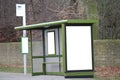 Bus Stop Shelter Royalty Free Stock Photo