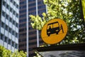 Bus Stop Sign Royalty Free Stock Photo