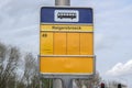 Bus Street Sign Number 49 Reigersbroeck At Amsterdam The Netherlands 8-4-2024