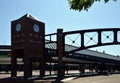 Bus Terminal in Downtown Eugene, Oregon Royalty Free Stock Photo