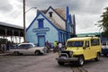 Bus and train station in Matanzas in Cuba Royalty Free Stock Photo