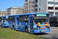 Bus, traveling to Komsomolsk-on-Amur