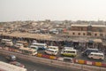 Bus and tro-tro station at Kaneshi, Accra, Ghana