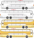 Bus vector double deck