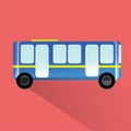 bus. Vector illustration decorative design Royalty Free Stock Photo